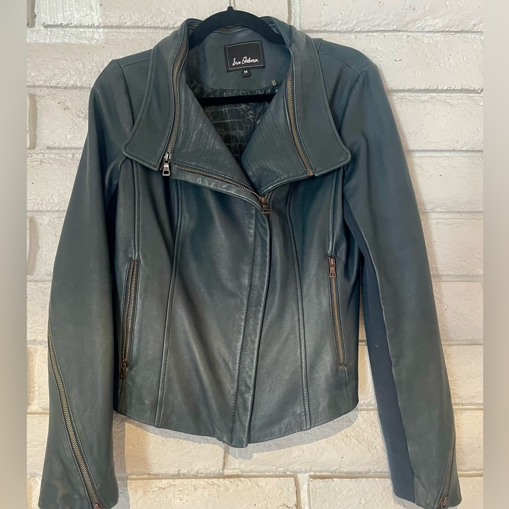 Dark blue Moto jacket